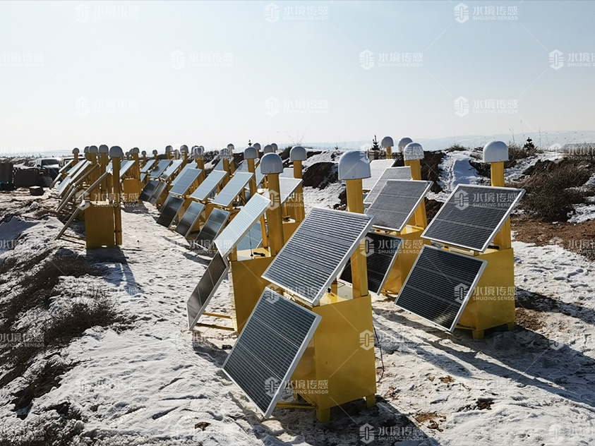 水境傳感  內(nèi)蒙某尾礦安裝移動式GNSS位移監(jiān)測站實例